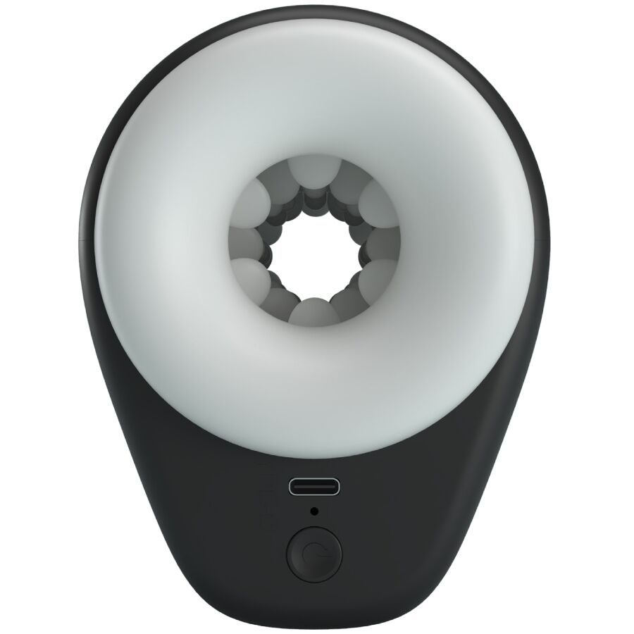 PRETTY LOVE - DJ GIRL MANLIG MATURBATOR MED VIBRATION 5 INSTÄLLNINGAR SVART