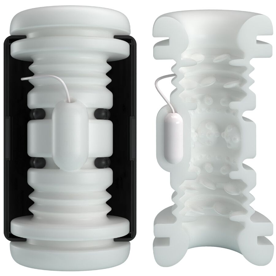 PRETTY LOVE - DJ GIRL MANLIG MATURBATOR MED VIBRATION 5 INSTÄLLNINGAR SVART