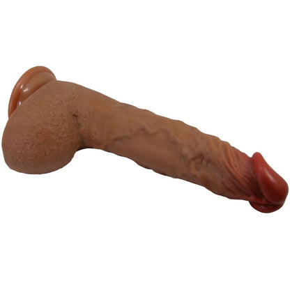 BAILE - BEAUTIFUL WILKS 5 ASETUKSEN REALISTINEN VIBRAATORI 25 CM MULATO