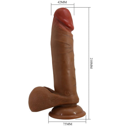 BAILE - ABEL REALISTINEN DILDO 21 CM MULATTI