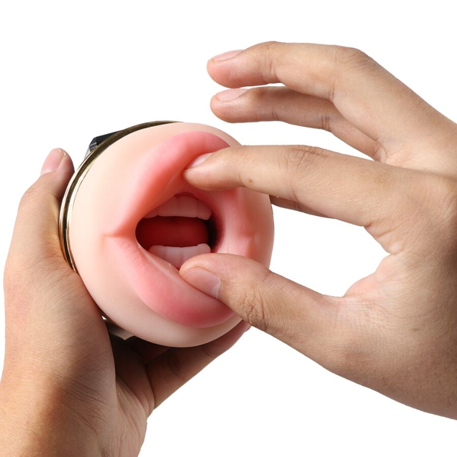 SHEQU - KAY DUBBELMASTURBATOR MED DUBBEL MUN- OCH VAGINAVIBRATION