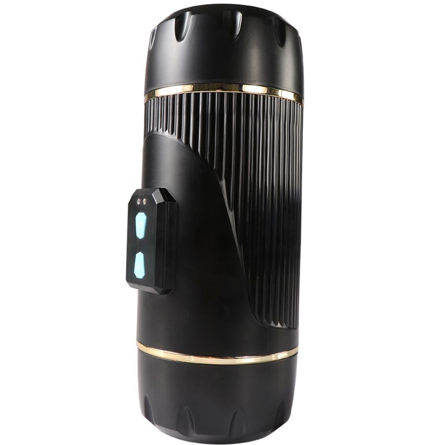 SHEQU - KAY DUBBELMASTURBATOR MED DUBBEL MUN- OCH VAGINAVIBRATION