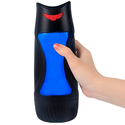 SHEQU - RENEE KLÄMBAR VAGINAMASTURBATOR MED VIBRATION I FODRALET