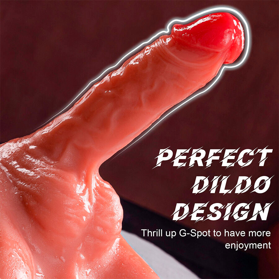 XISE - MICHAEL REALISTINEN DILDO JA PERÄAUKON MASTURBAATORI TYÖNTÖÖN 15 CM