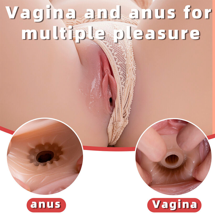 XISE - TIDY KVINNLIG REALISTISK TORSO MED DRAGKRAFTIGHET 71 CM