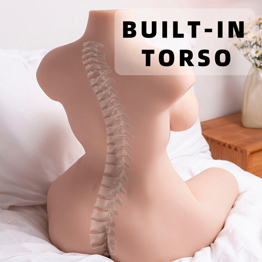 XISE - TIDY KVINNLIG REALISTISK TORSO MED DRAGKRAFTIGHET 71 CM
