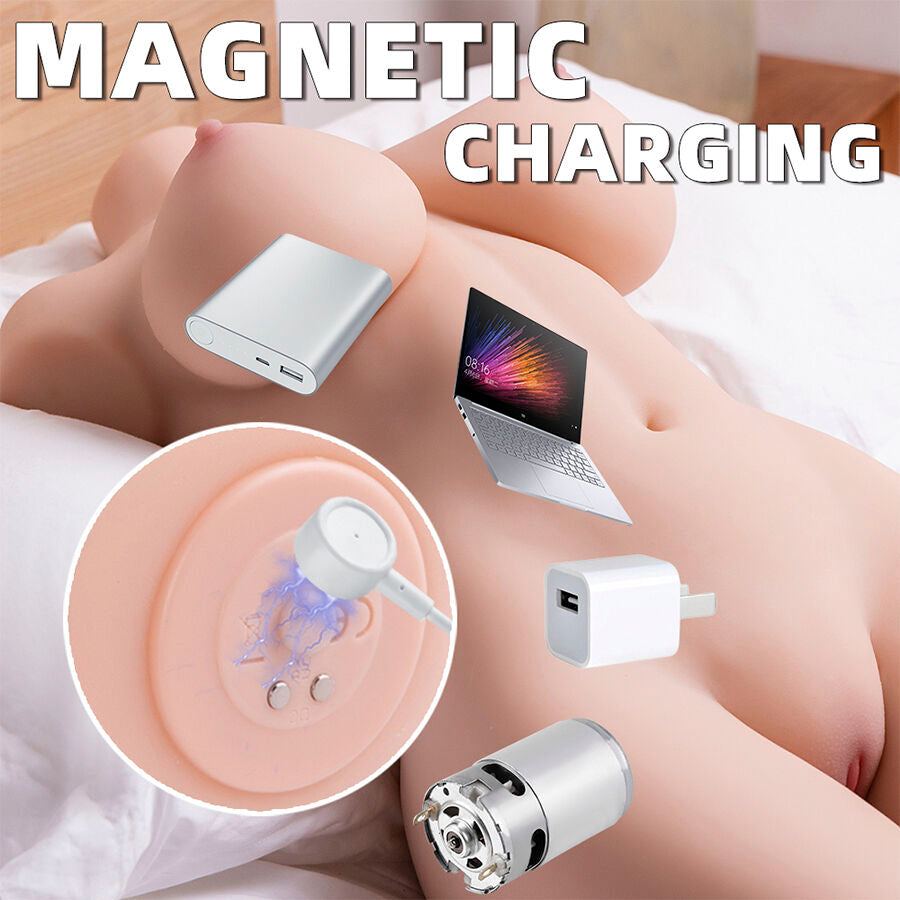 XISE - TIDY KVINNLIG REALISTISK TORSO MED DRAGKRAFTIGHET 71 CM