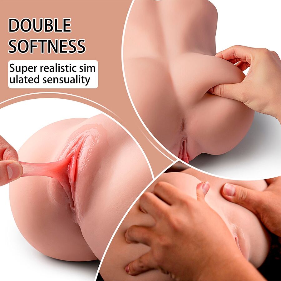 XISE - LYDIA KVINNLIG VAGINAMASTURBATOR MED STÖT 25 CM