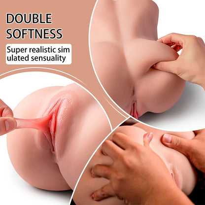 XISE - LYDIA KVINNLIG VAGINAMASTURBATOR MED STÖT 25 CM