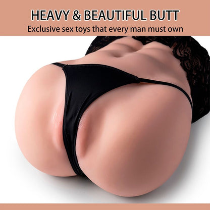 XISE - LYDIA KVINNLIG VAGINAMASTURBATOR MED STÖT 25 CM