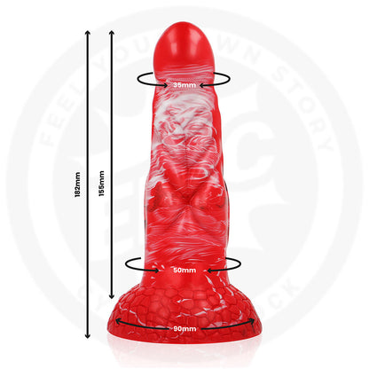 EEPOS - DILDO AGNIS CRIMSON FIRE