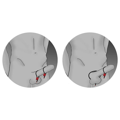 ELECTRASTIM - PRESTIGE ELECTRA LOOPS SÄÄDETTÄVÄT PENSIRENKAAT MUSTA