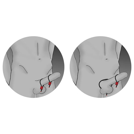 ELECTRASTIM - PRESTIGE ELECTRA LOOPS SÄÄDETTÄVÄT PENSIRENKAAT MUSTA