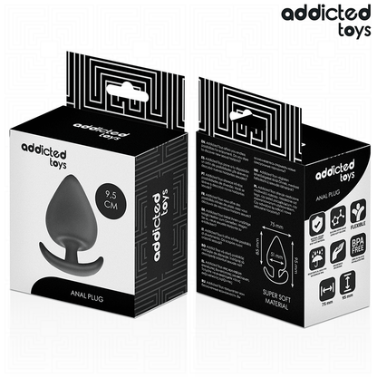 ADDICTED TOYS - ANAALITULPPA SILIKONIKOKO XL 9,5 CM