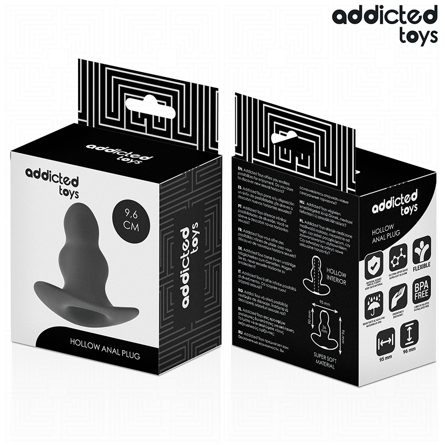 ADDICTED TOYS - ONTO ANAALITULPPA SILIKONIISTA KOKO M 9,6 CM