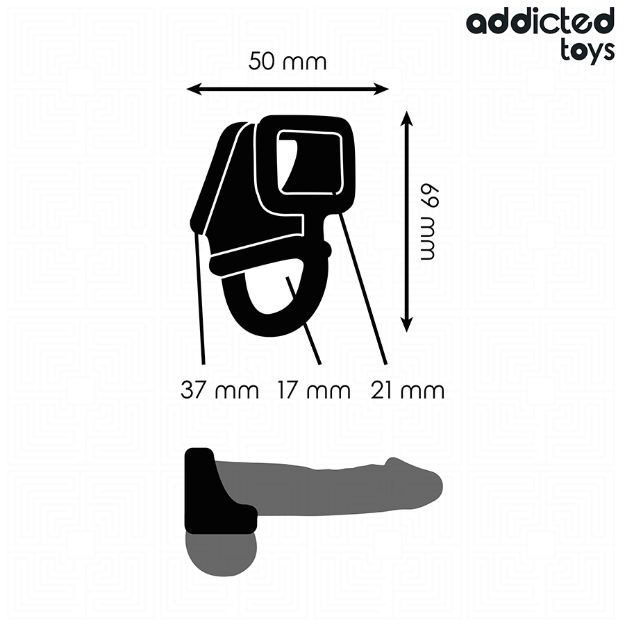 ADDICTED TOYS - PENISHÄKKIRENGAS