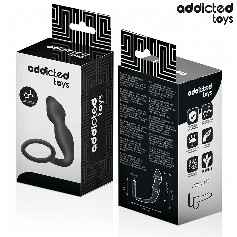 ADDICTED TOYS - ANAALITULPPA RENKAALLA, SILIKONILLA, MALLI 2