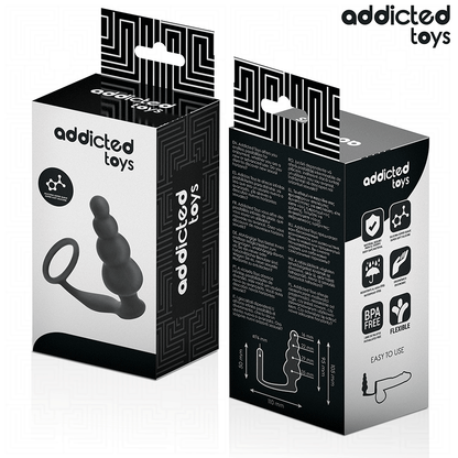 ADDICTED TOYS - ANAALITULPPA RENKAALLA, SILIKONILLA, MALLI 5