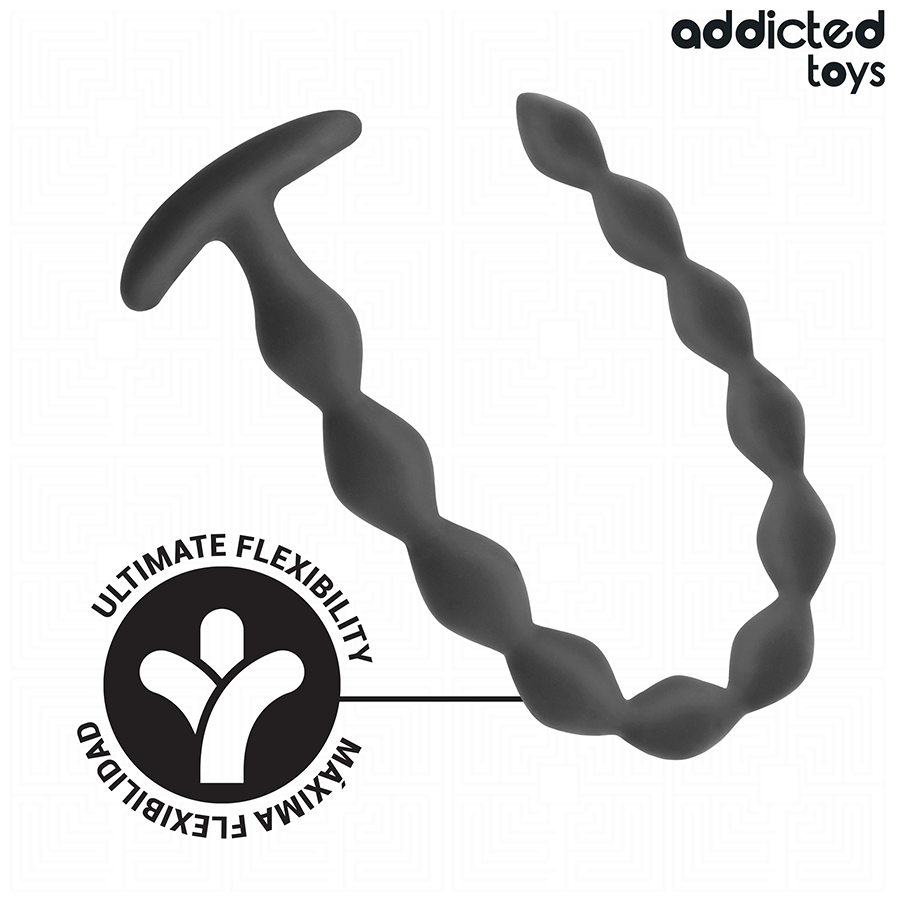 ADDICTED TOYS - ERITTÄIN PITKÄ SILIKONIANAALITULPPA