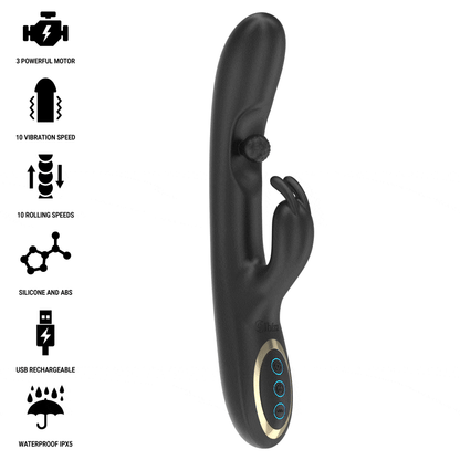 IBIZA - TEHOKAS KANIVIBRAATORI HIERONTAVALLA PYÖRIVÄLLÄ HELMELLÄ