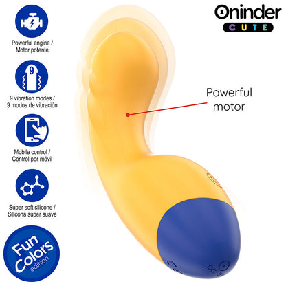 ONINDER CUTE - LOVE BUDDY MASTER G-SPOT VIBRATOR - FREE WORLDWIDE APP