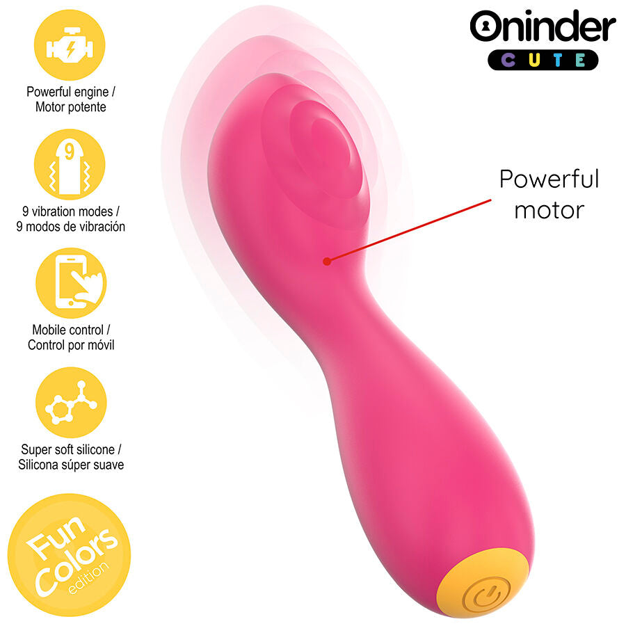 ONINDER CUTE - LOVE BUDDY MASTER G-SPOT VIBRATOR - FREE WORLDWIDE APP