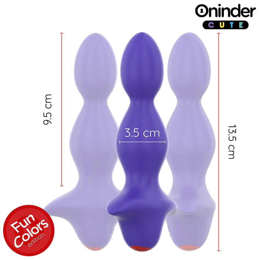 ONINDER CUTE - LOVE BUTT VIBRERANDE ANALPLUGGDILATOR - GRATIS VÄRLDSOMSPÄNNANDE APP