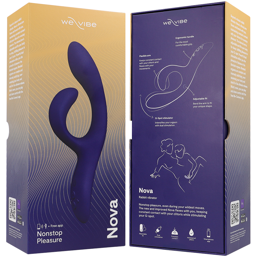 WE-VIBE - NOVA 3 KANINVIBRATOR MIDNATTSBLA