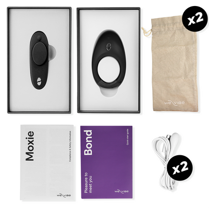 WE-VIBE - KIUSASTA MEITÄ SETTI BOND + MOXIE