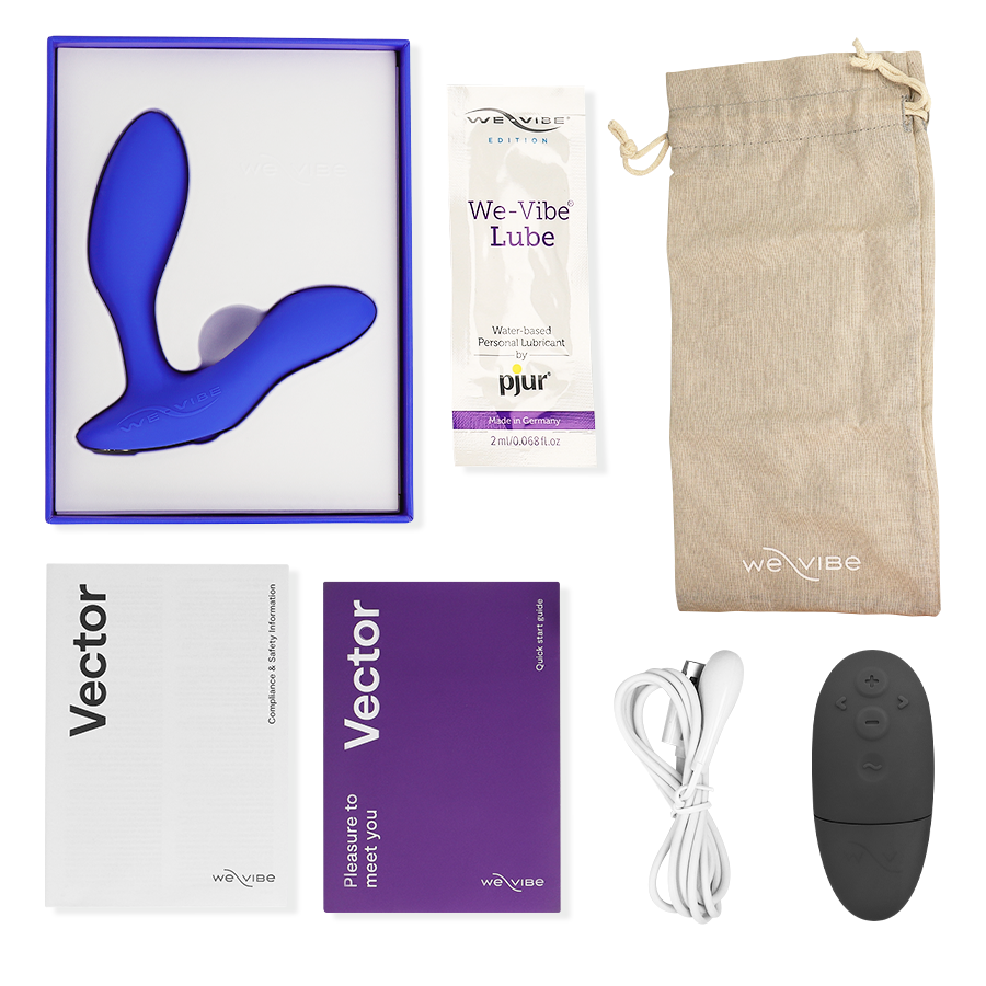 WE-VIBE - VECTOR+ SININEN ETURAUHASHIERONTALAITE