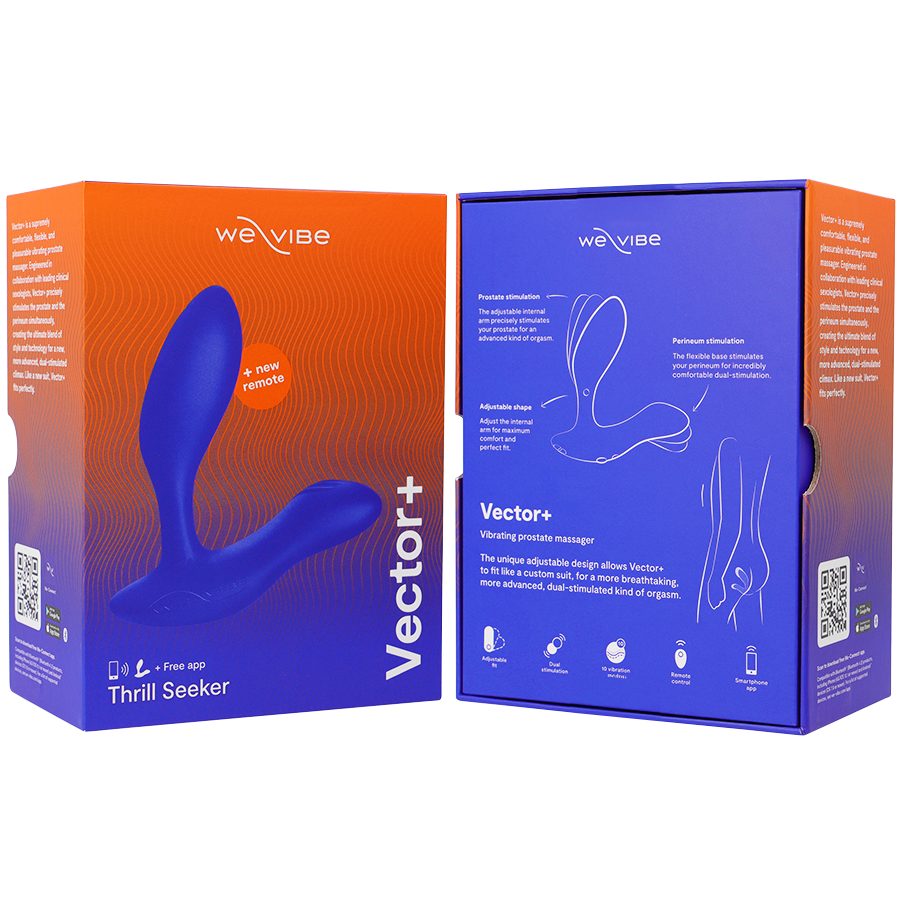 WE-VIBE - VECTOR+ SININEN ETURAUHASHIERONTALAITE