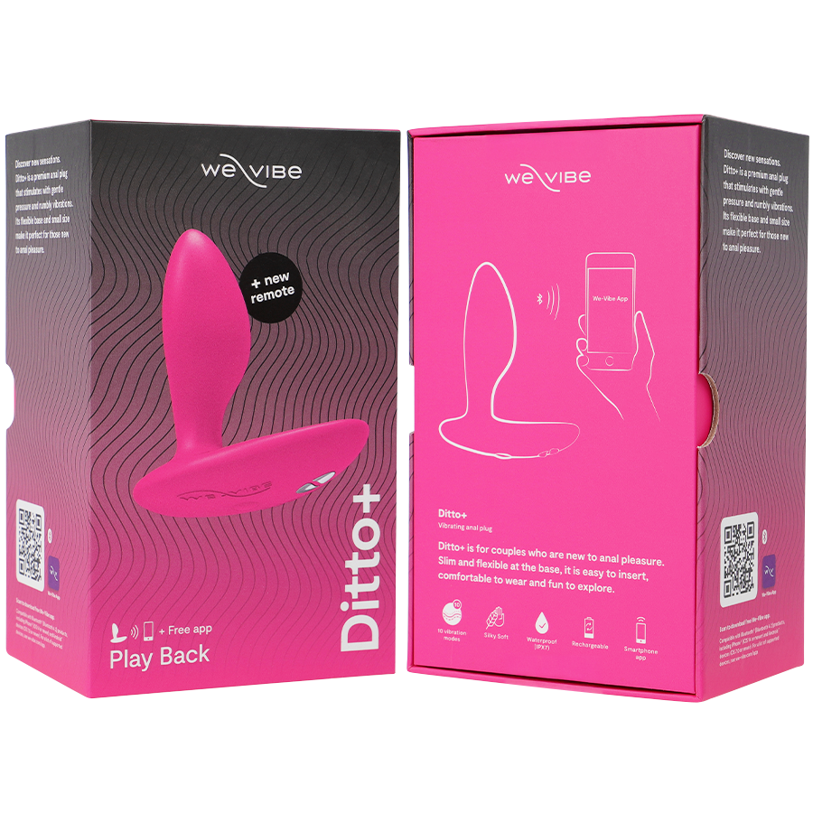 WE-VIBE - DITTO+ ANAALITULPPIVIBRAATORI VAALEANPUNAINEN