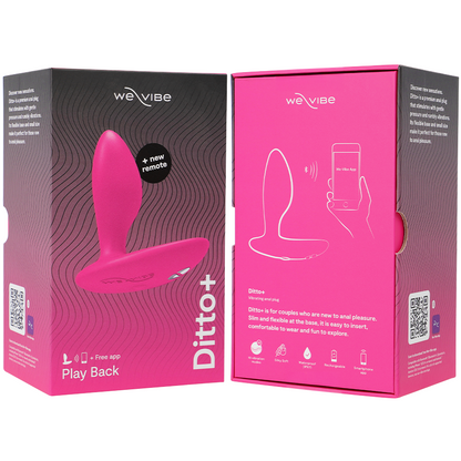 WE-VIBE - DITTO+ ANAALITULPPIVIBRAATORI VAALEANPUNAINEN