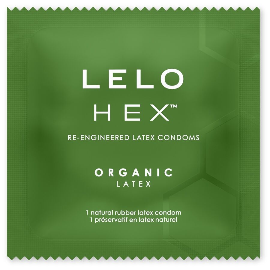 LELO - HEX ORGANIC KONDOMIRASIA 3 KPL