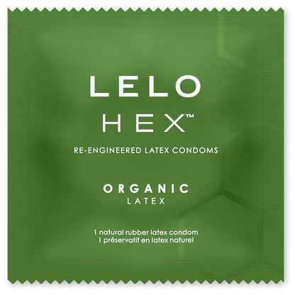 LELO - HEX ORGANIC KONDOMIRASIA 12 KPL