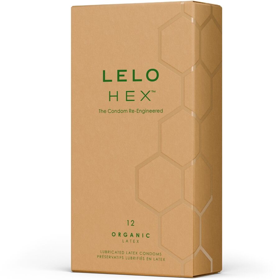 LELO - HEX ORGANIC KONDOMIRASIA 12 KPL