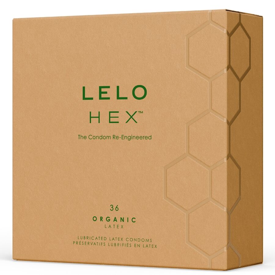 LELO - HEX ORGANIC KONDOMIRASIA 36 KPL
