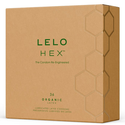 LELO - HEX ORGANIC KONDOMIRASIA 36 KPL