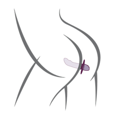 ROCKS-OFF - QUEST ETURAUHASLUODILLA VARUSTETTU ETURAUHASVIBRAATORI MUSTA