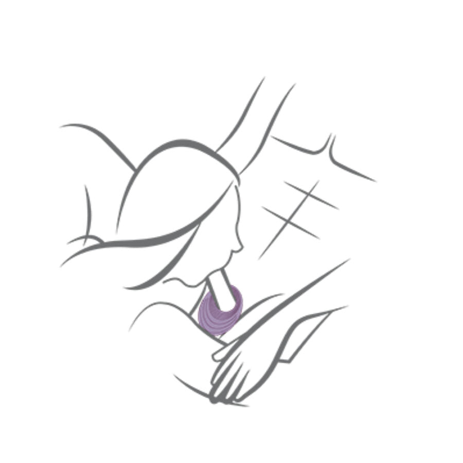 ROCKS-OFF - SPIRE MUSTA VÄRISEVÄ PENISRENGAS