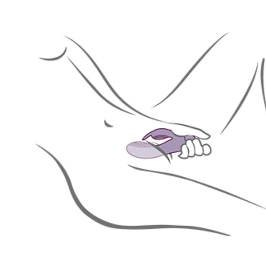 ROCKS-OFF-GLO-GIRL VIOLETTI KANIVIBRAATORI