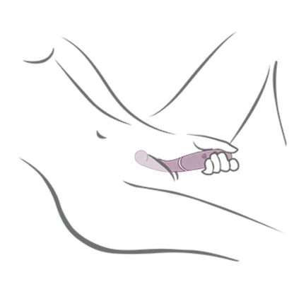 ROCKS-OFF - GEMINI KAKSOISVIRMAATORI G-PISTEEN KLITORISSTIMULAATORI VIOLETTI