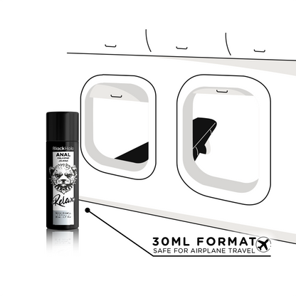 BLACK HOLE - RENTOUTAVA ANAALISEN JOJOBA RELAX -SILIKONIPOHJAINEN ANAALISEN GEELIN PUHDISTUS 30 ML