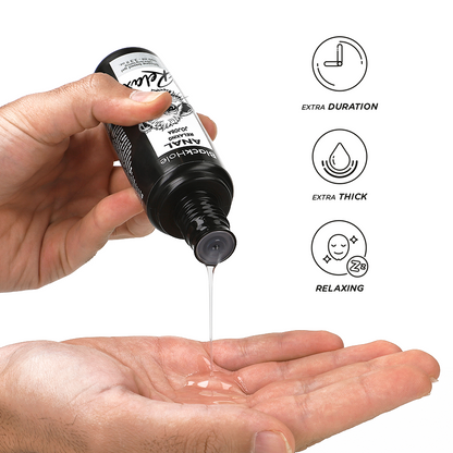 BLACK HOLE - RENTOUTAVA ANAALISEN JOJOBA RELAX -SILIKONIPOHJAINEN ANAALISEN GEELIN PUHDISTUS 100 ML