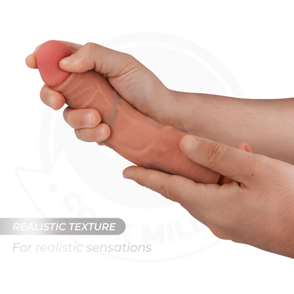 COCK MILLER - REALISTINEN DILDO IMUKUPILLA JA VÄRÄHTELYLLÄ KAUKOSÄÄTIMELLÄ 21,5 CM