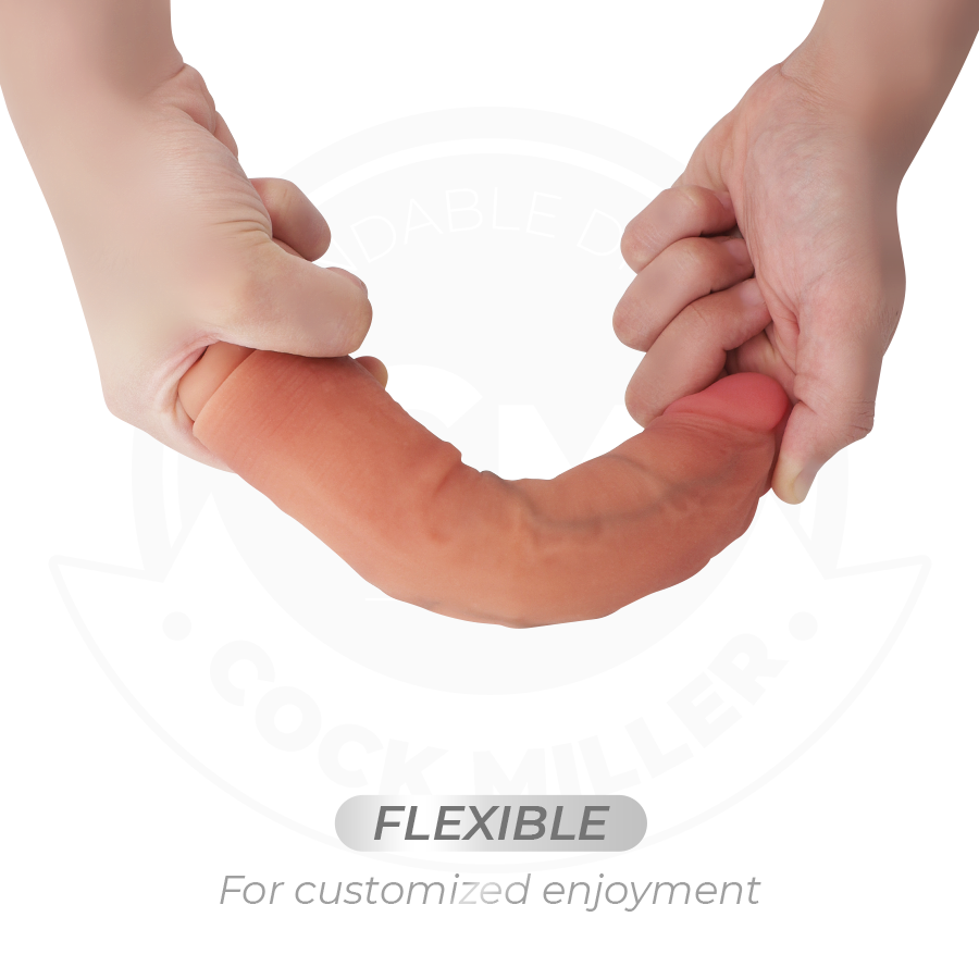 COCK MILLER - REALISTINEN DILDO IMUKUPILLA JA KAUKOSÄÄTIMELLÄ, VÄRINÄOHJAUS 19,5 CM