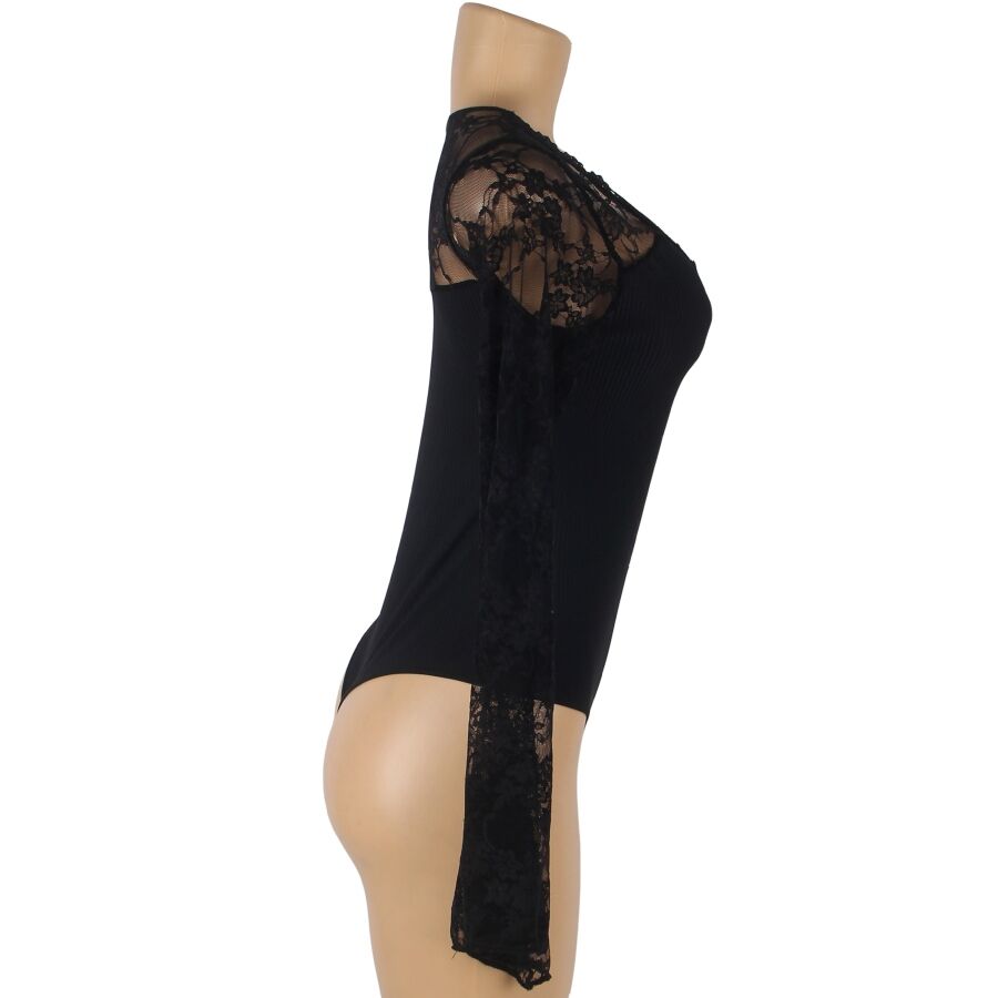 SUBBLIME - KUKKAKUVIOLLINEN NALLE PITKÄHIHAINEN PAIDA L/XL