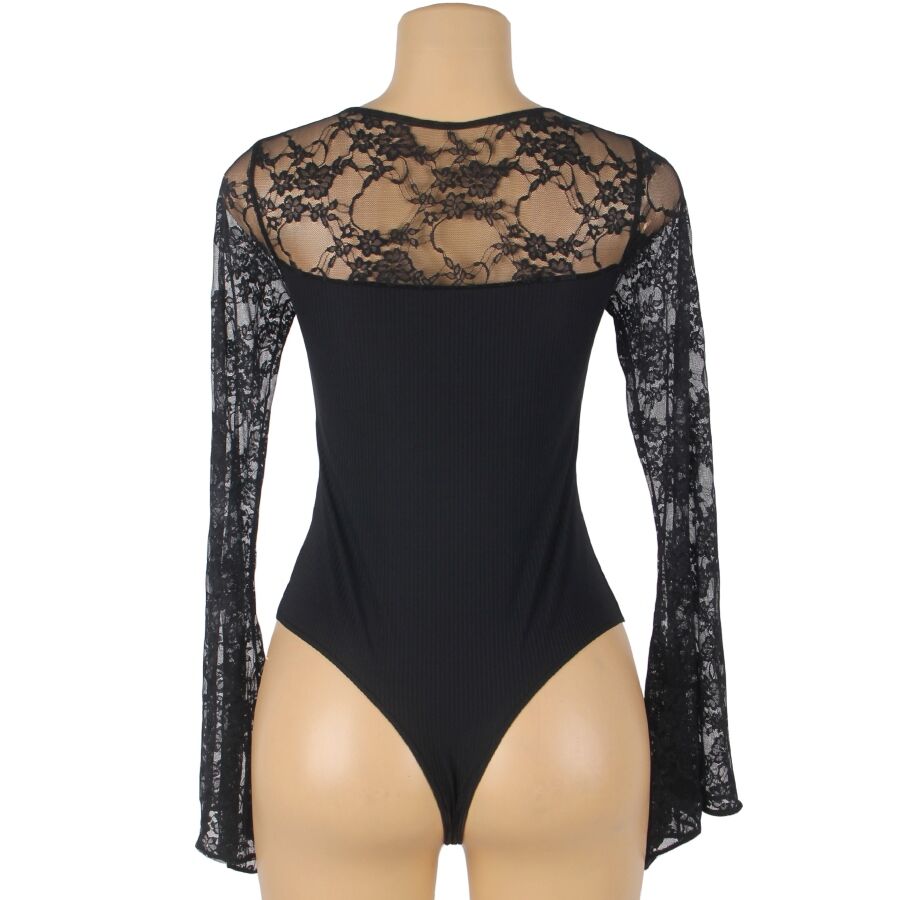 SUBBLIME - KUKKAKUVIOLLINEN NALLE PITKÄHIHAINEN PAIDA L/XL