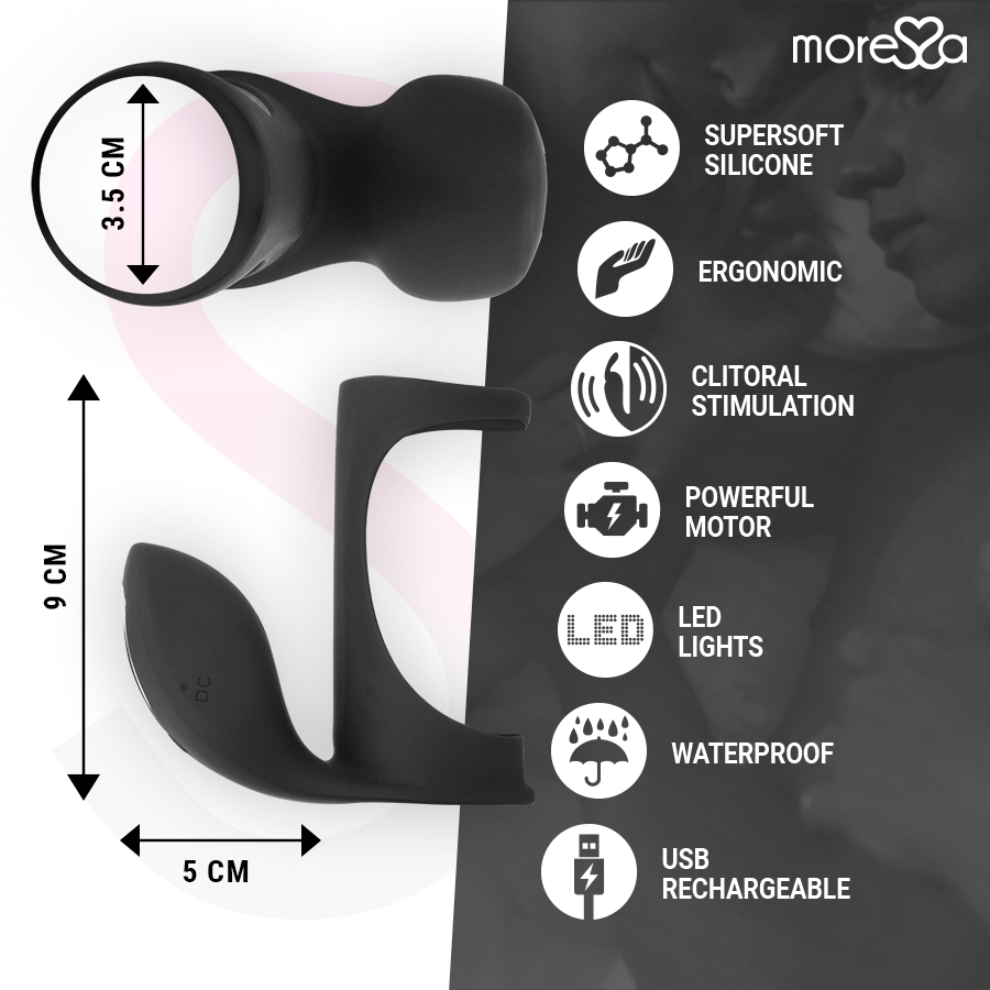 MORESSA - BRANDON VIBRAATORENGAS SUOJALLA