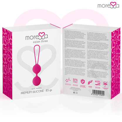 MORESSA - OSIAN THREE PREMIUM SILICONE PINKKI